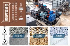 購買一臺對輥破碎制砂機需要多少錢，有什么優勢？